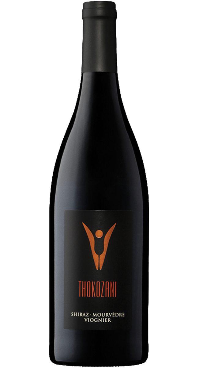 Wino Thokozani Shiraz Mourvedre Viognier 14% czerwone wytrawne 750 ml