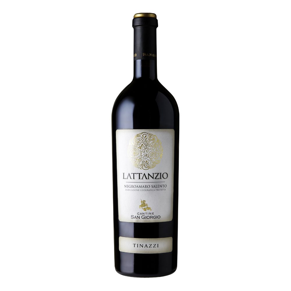 Wino Lattanzio Negroamaro Salento Giorgio 2021 15% czerwone wytrawne 750 ml