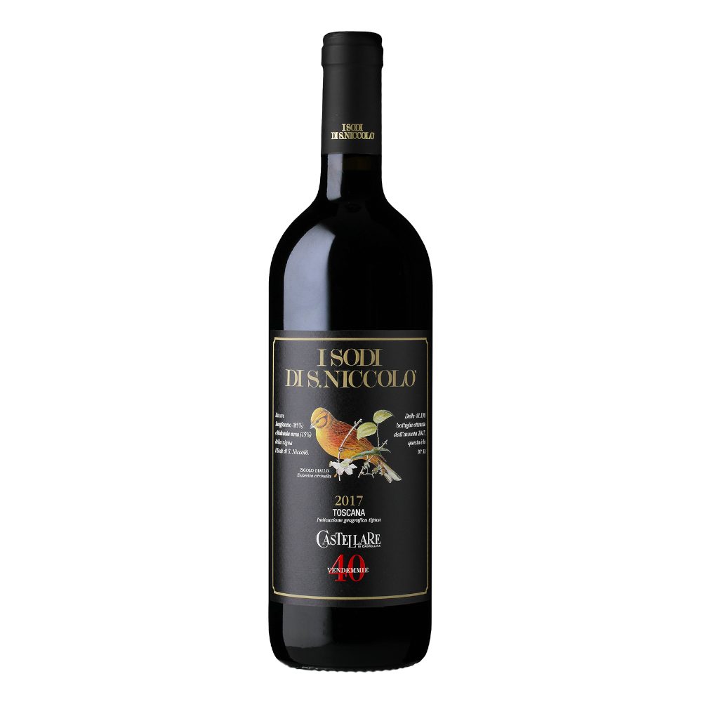 Wino Castellare I Sodi Di S.Niccolo 2018 13,5% czerwone wytrawne 750 ml