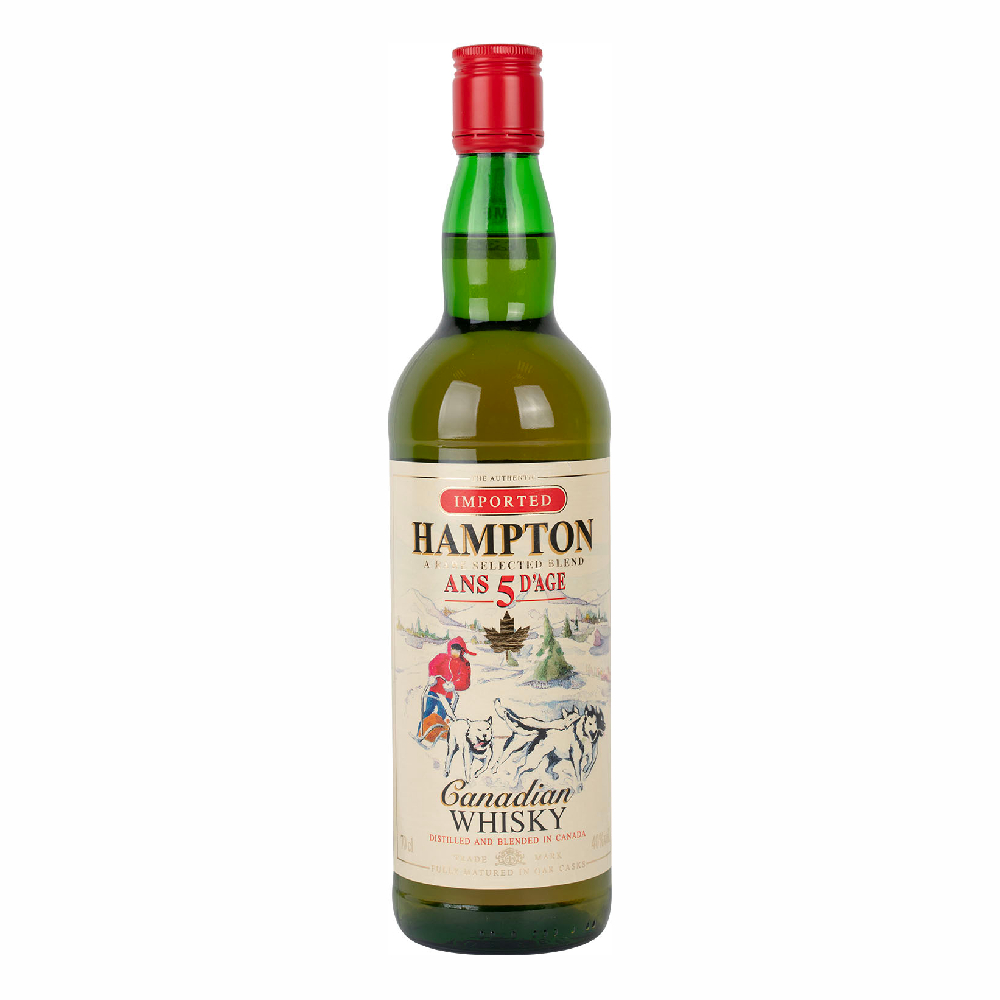 Whisky Hampton 5 ans 40% 700 ml