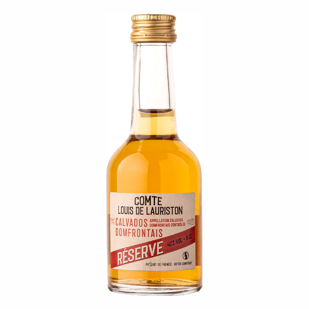 Calvados Comte Louis Lauriston Reserve 42% 50 ml