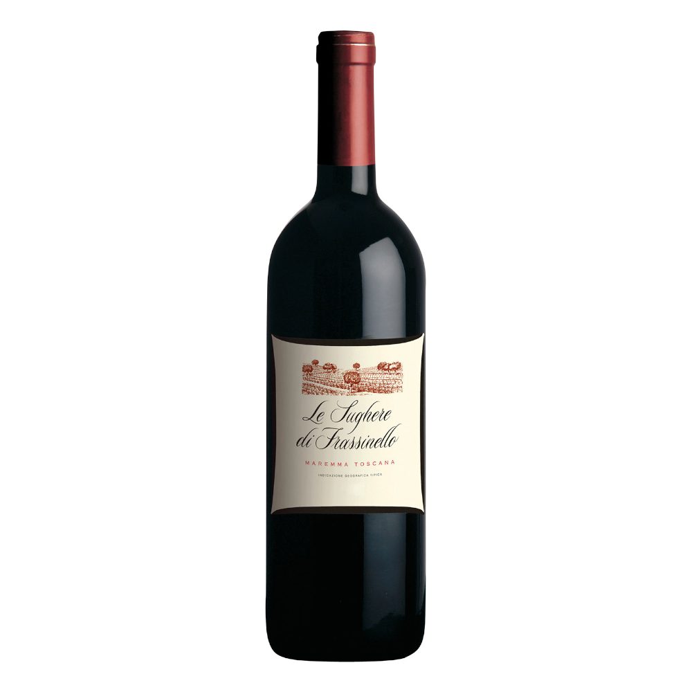 Wino Le Sughere Di Frassinello Rocca 2019 14,5% czerwone wytrawne 750 ml