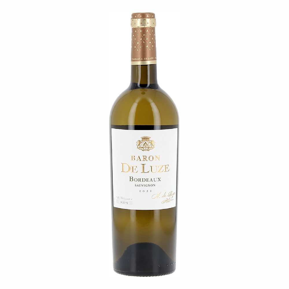 Wino Baron De Luze Bordeaux Sauvignon Blanc 2023 12% białe wytrawne 750 ml