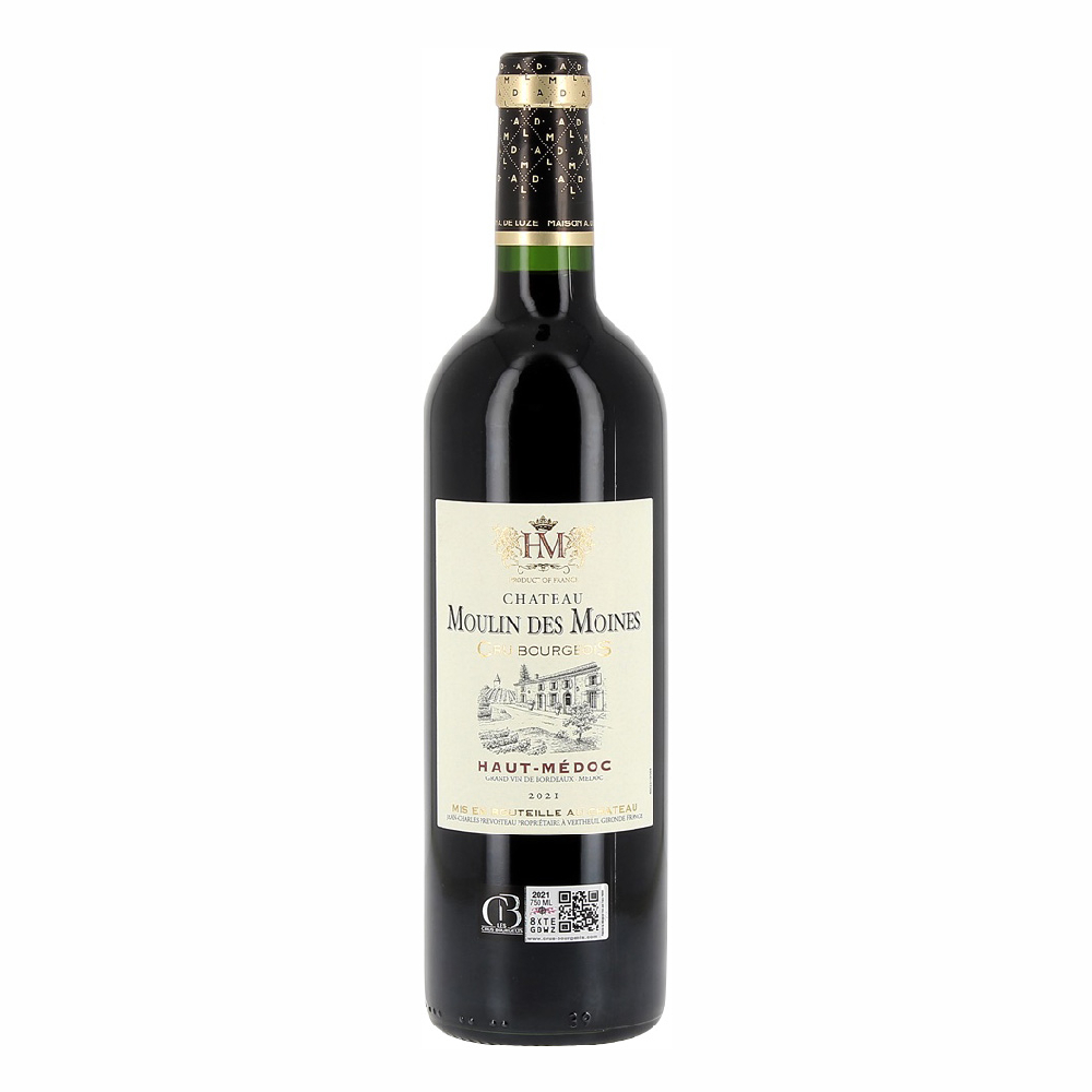 Wino Chateau Moulin Des Moines 2021 12,5% czerwone wytrawne 750 ml