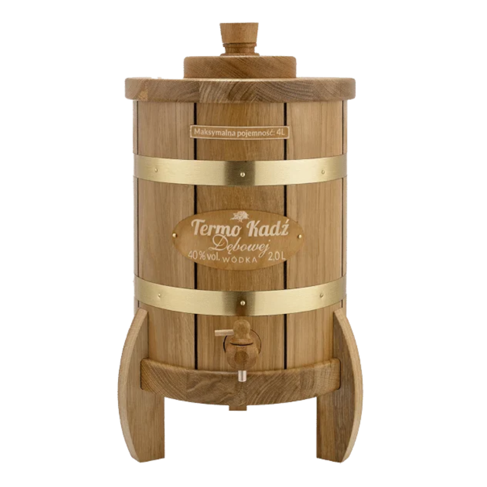 Wódka Dębowa Polska Excellent Termo Kadź 40% 2000 ml
