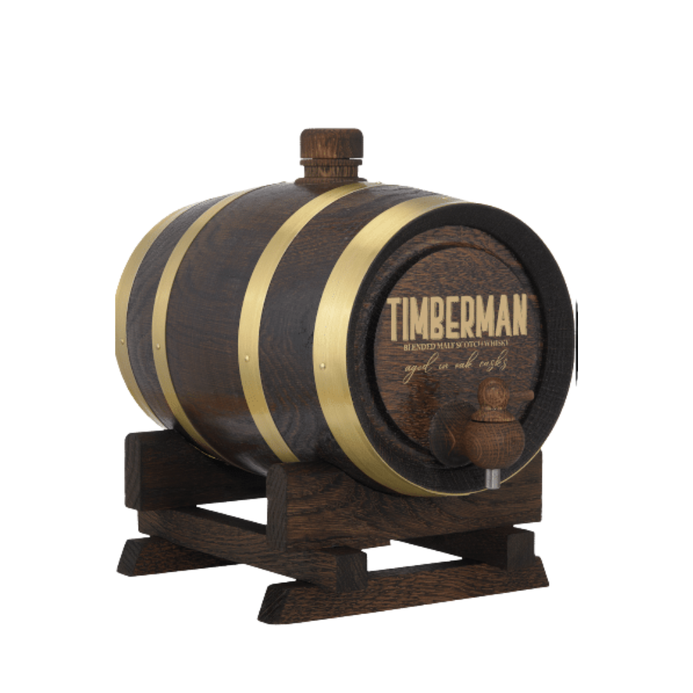 Whisky Timberman 3YO Beczka Złote Obręcze 40% 1000 ml