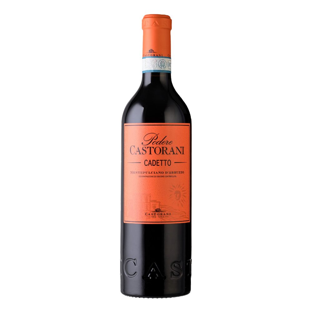 Wino Podere Castorani Cadetto Montepulciano 2018 13% czerwone wytrawne 750 ml