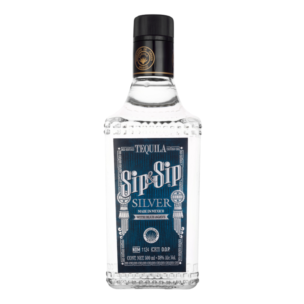 Tequila Sip&Sip Silver 38% 500 ml