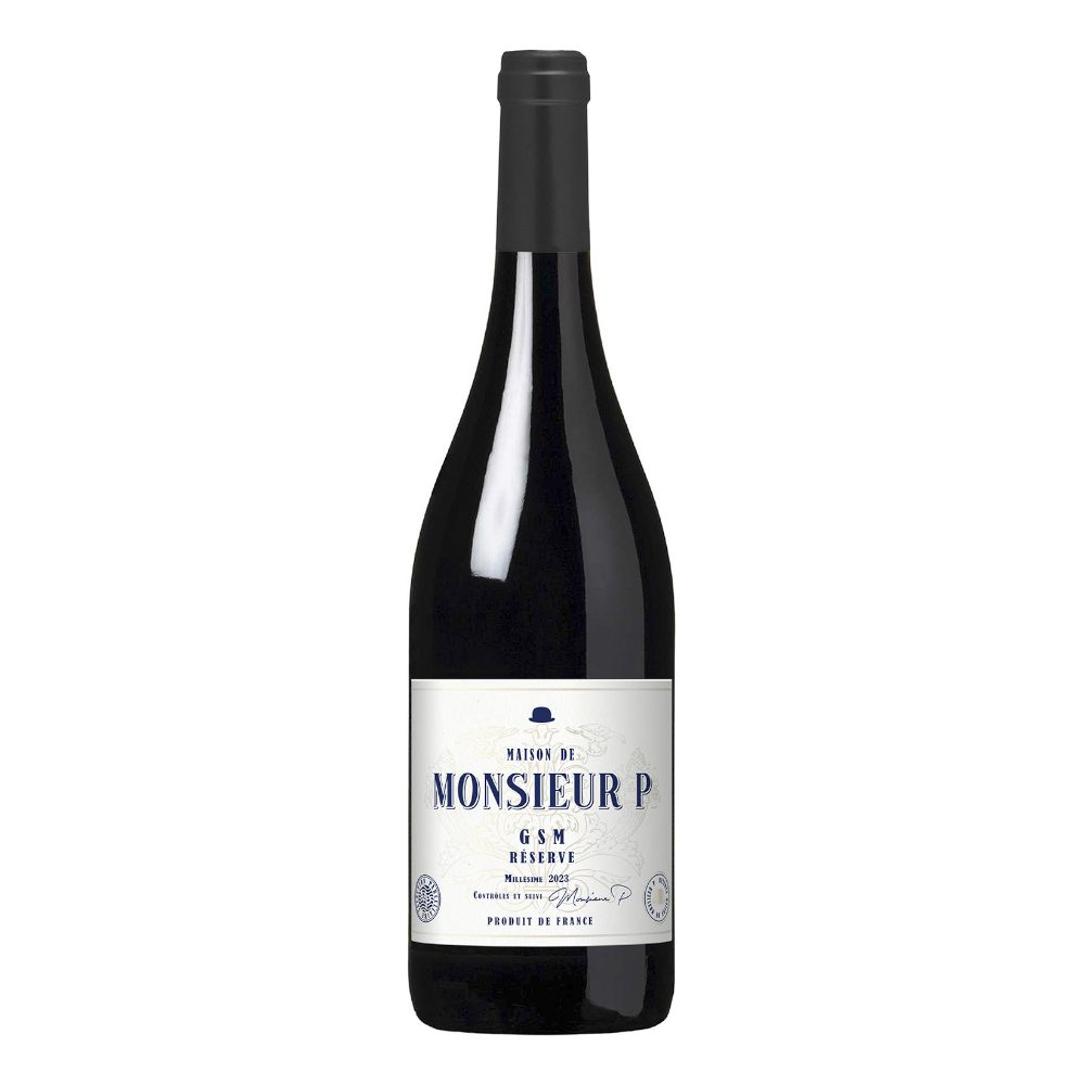 Wino Maison De Monsieur P GSM 2023 11% czerwone wytrawne 750 ml