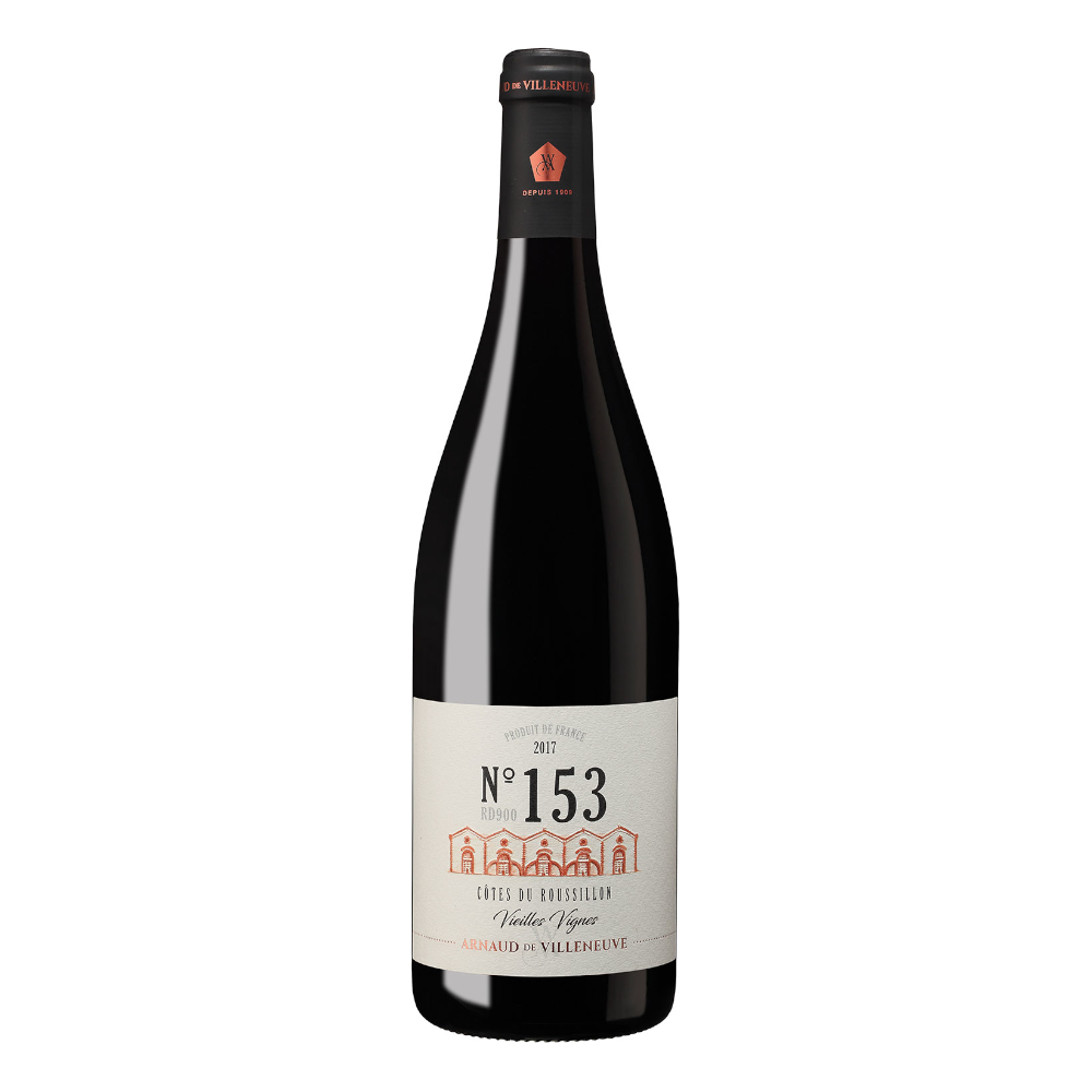 Wino No 153 Rouge Cotes Du Roussilon 2022 14% czerwone 750 ml