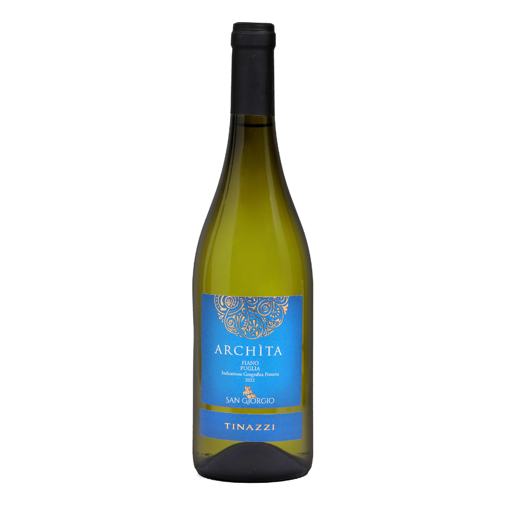 Wino San Giorgio Archita Fiano Puglia IGP 2023  12,5% białe wytrawne 750 ml