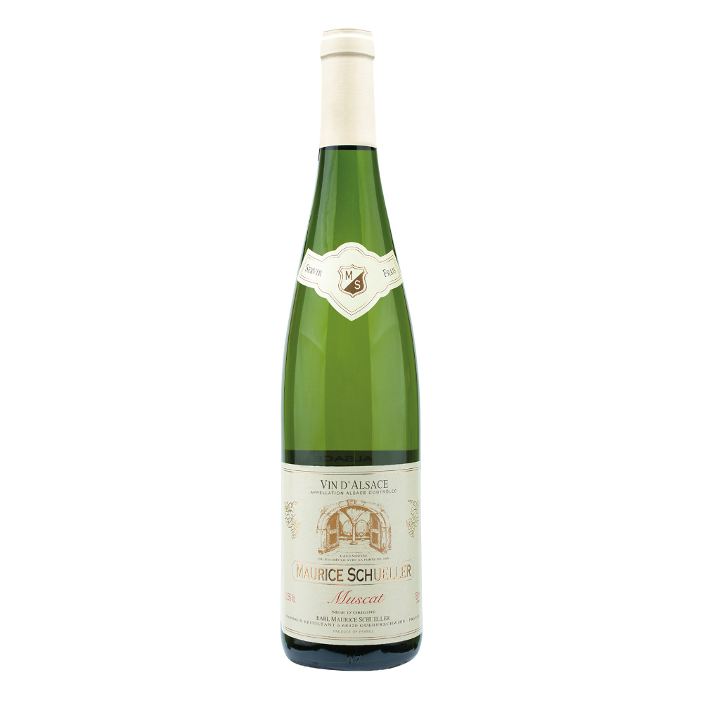 Wino Maurice Schueller Muscat 2023 12% białe wytrawne 750 ml