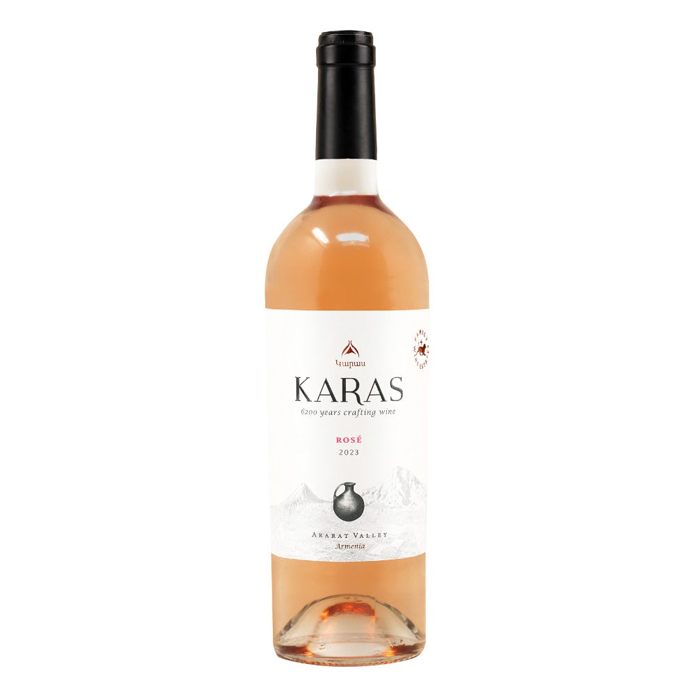Wino Karas Rose 2023 12% różowe wytrawne 750 ml