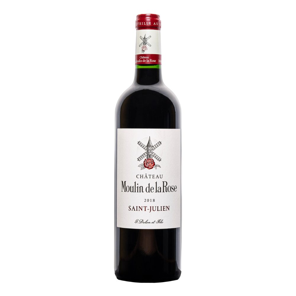 Wino Chateau Moulin De La Rose 2018 13,5% czerwone wytrawne 750 ml