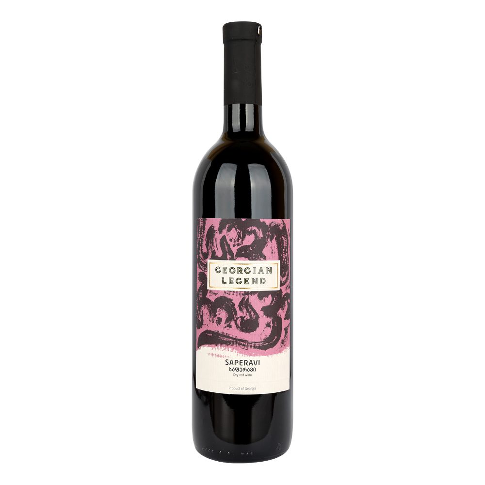 Wino Georgian Legend Saperavi 2020 13% czerwone wytrawne 750 ml