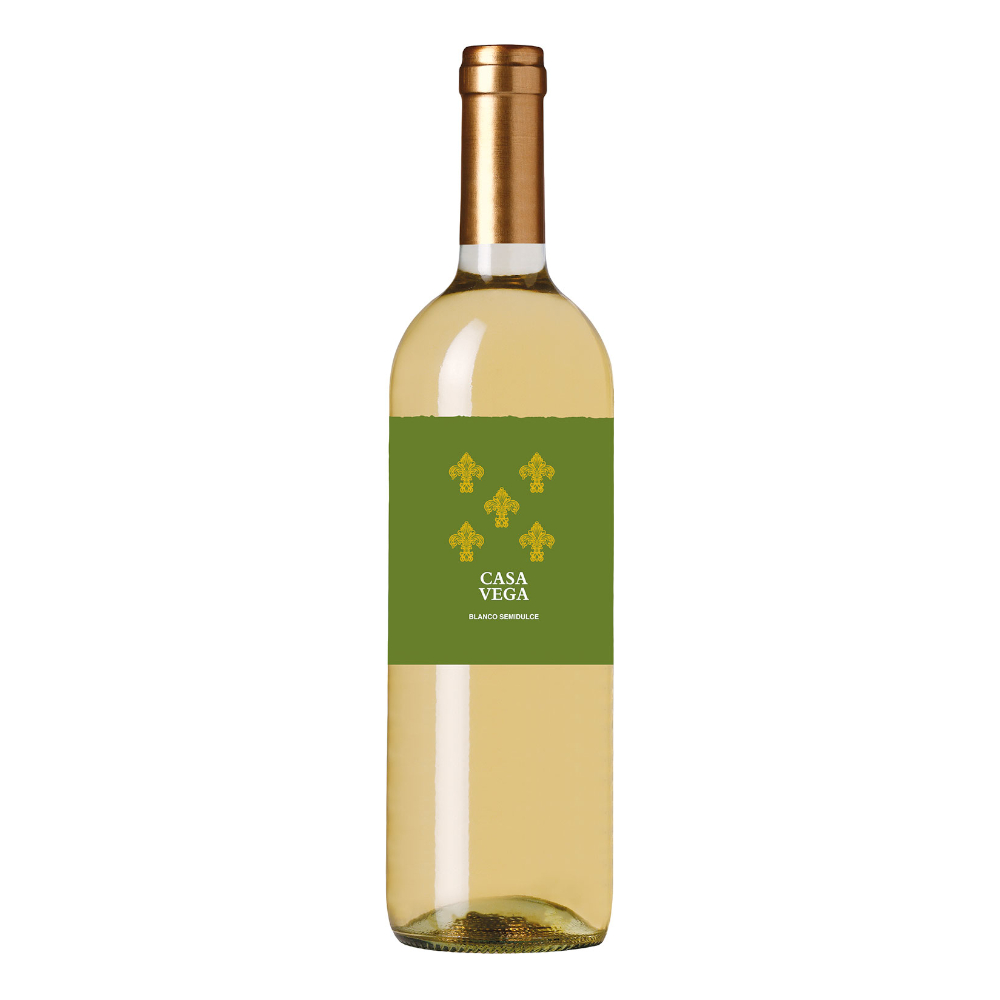 Wino Casa Vega Blanco Semi Dulce 13% białe półsłodkie 750 ml