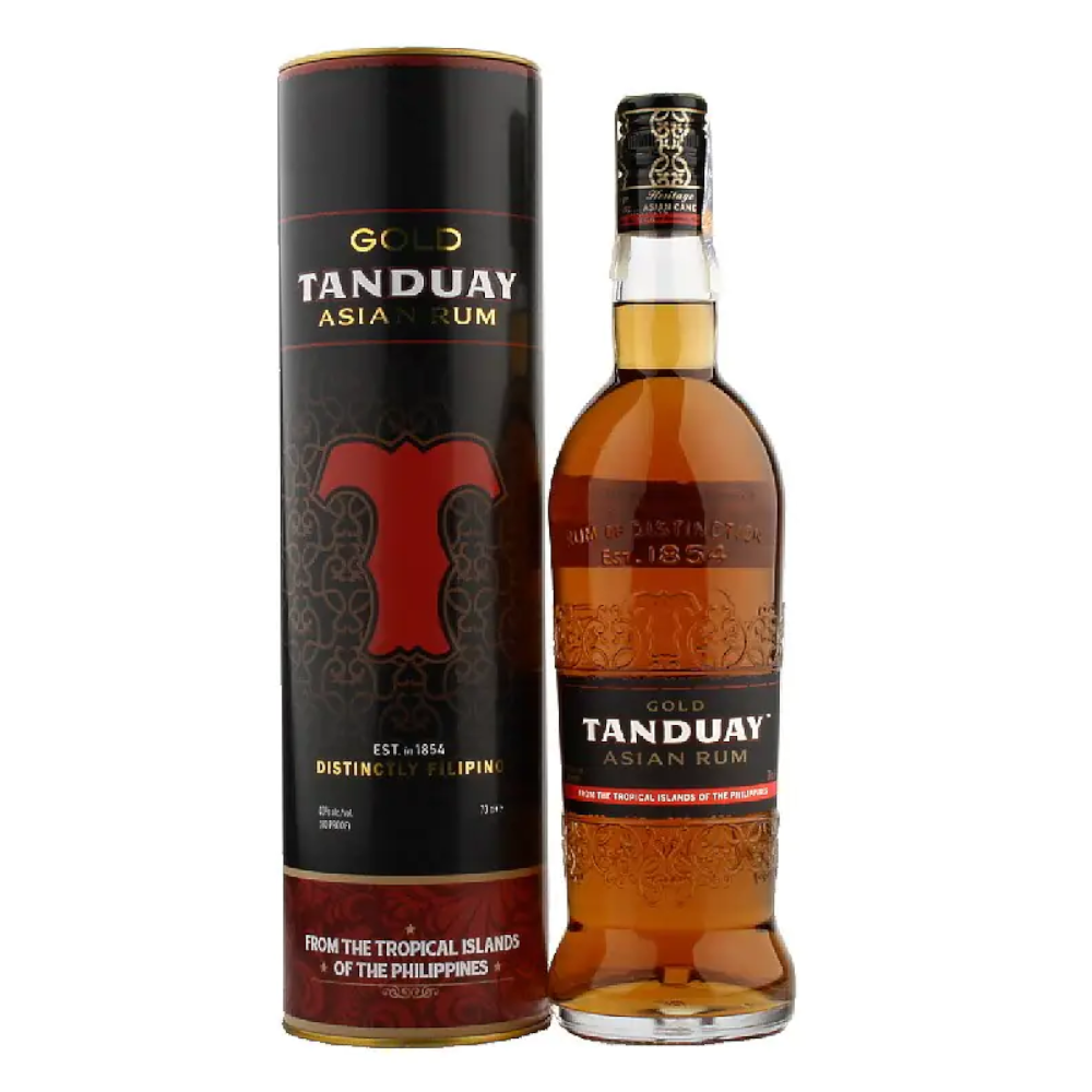Rum Tanduay Gold Asian 40% 700 ml Tuba