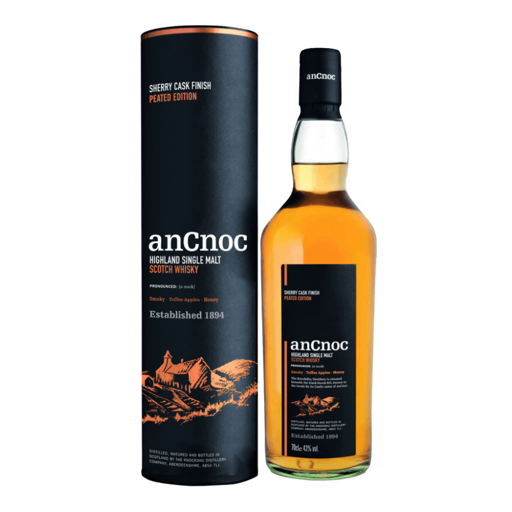 Whisky AnCnoc Sherry Peated 43% 700 ml