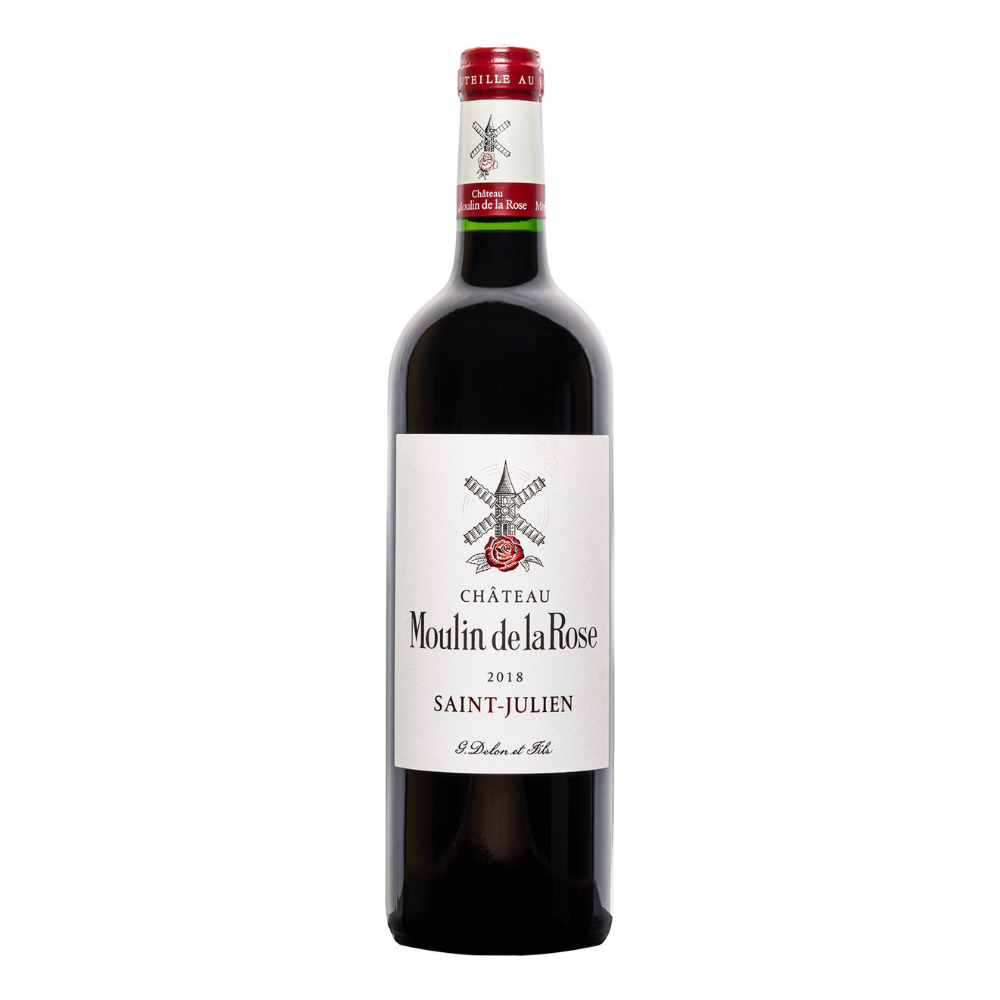 Wino Chateau Moulin De La Rose 2018 13,5% czerwone wytrawne 750 ml
