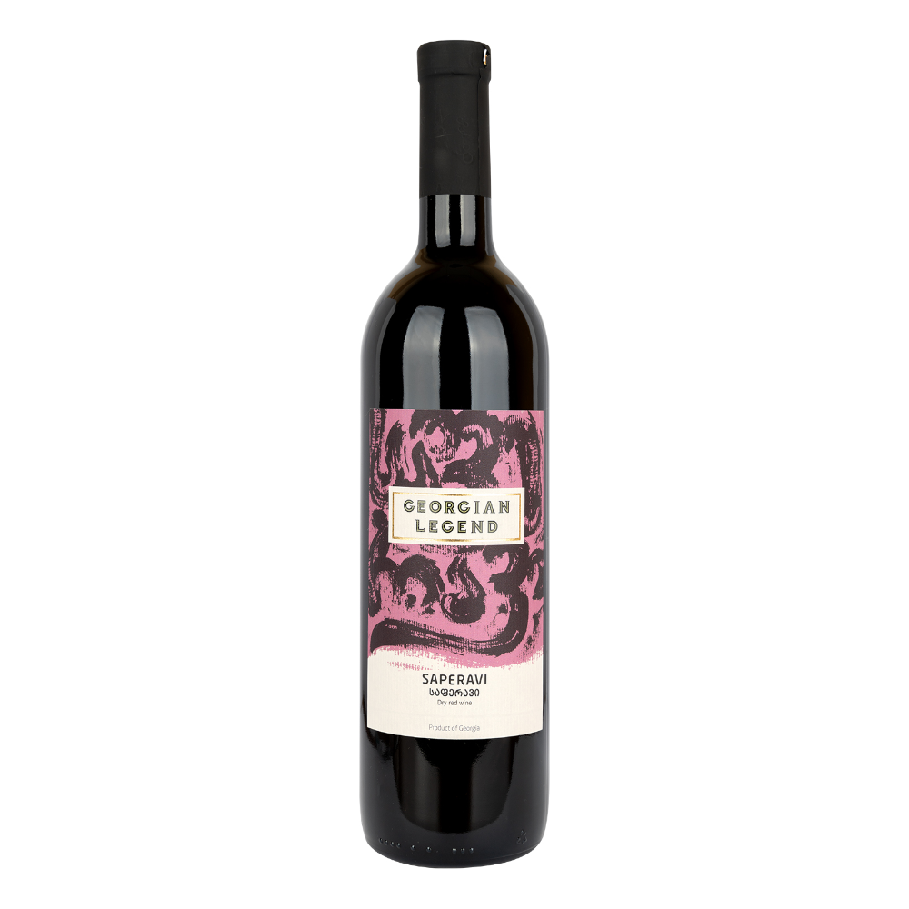 Wino Georgian Legend Saperavi 2019 13% czerwone wytrawne 750 ml