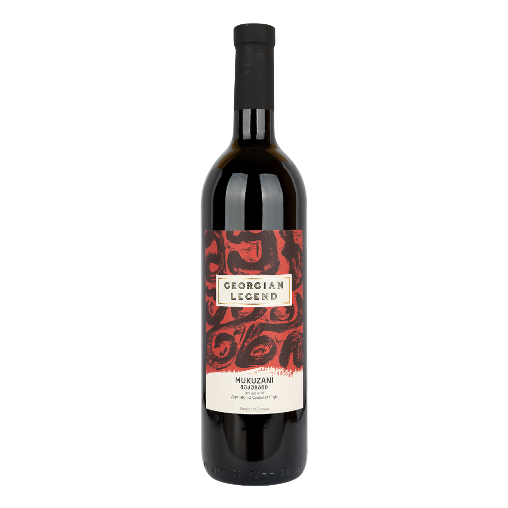 Wino Georgian Legend Mukuzani 2018 13% czerwone wytrawne 750 ml