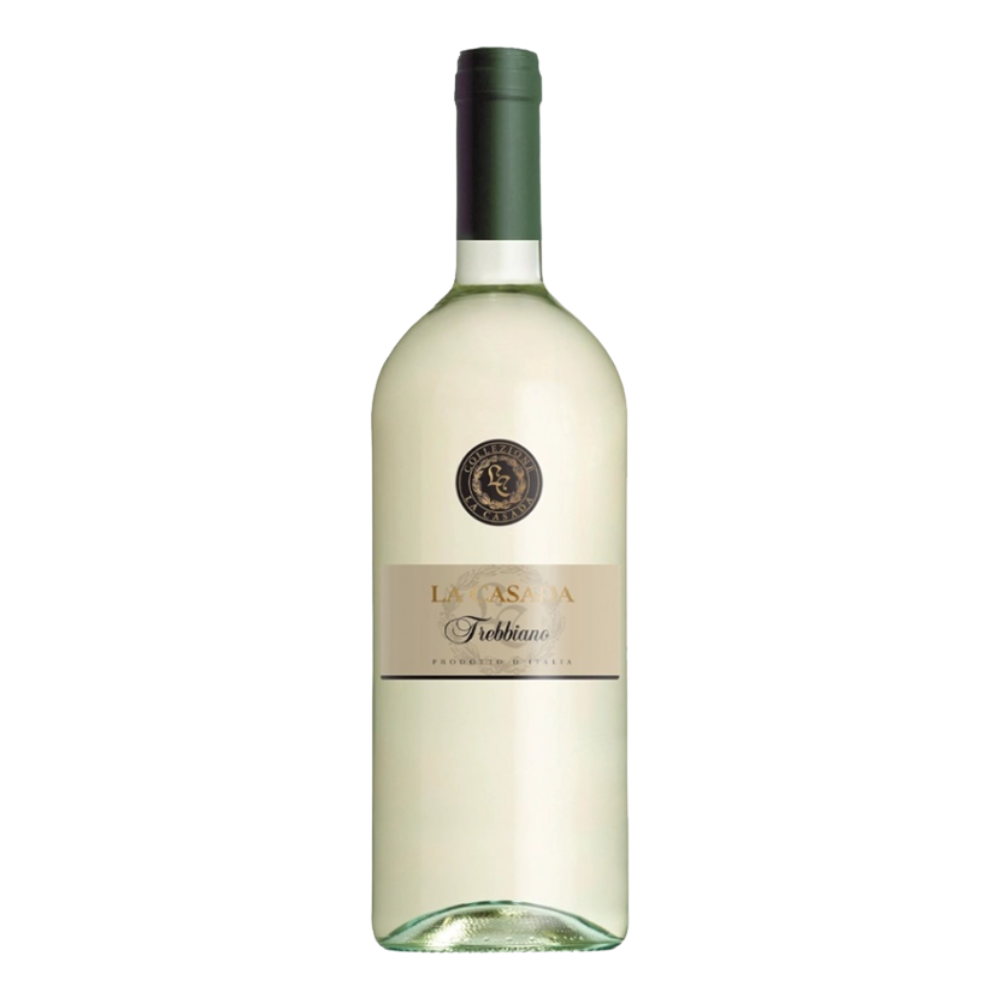 Wino La Casada Trebbiano Rubicone IGT 12% białe wytrane 1500 ml