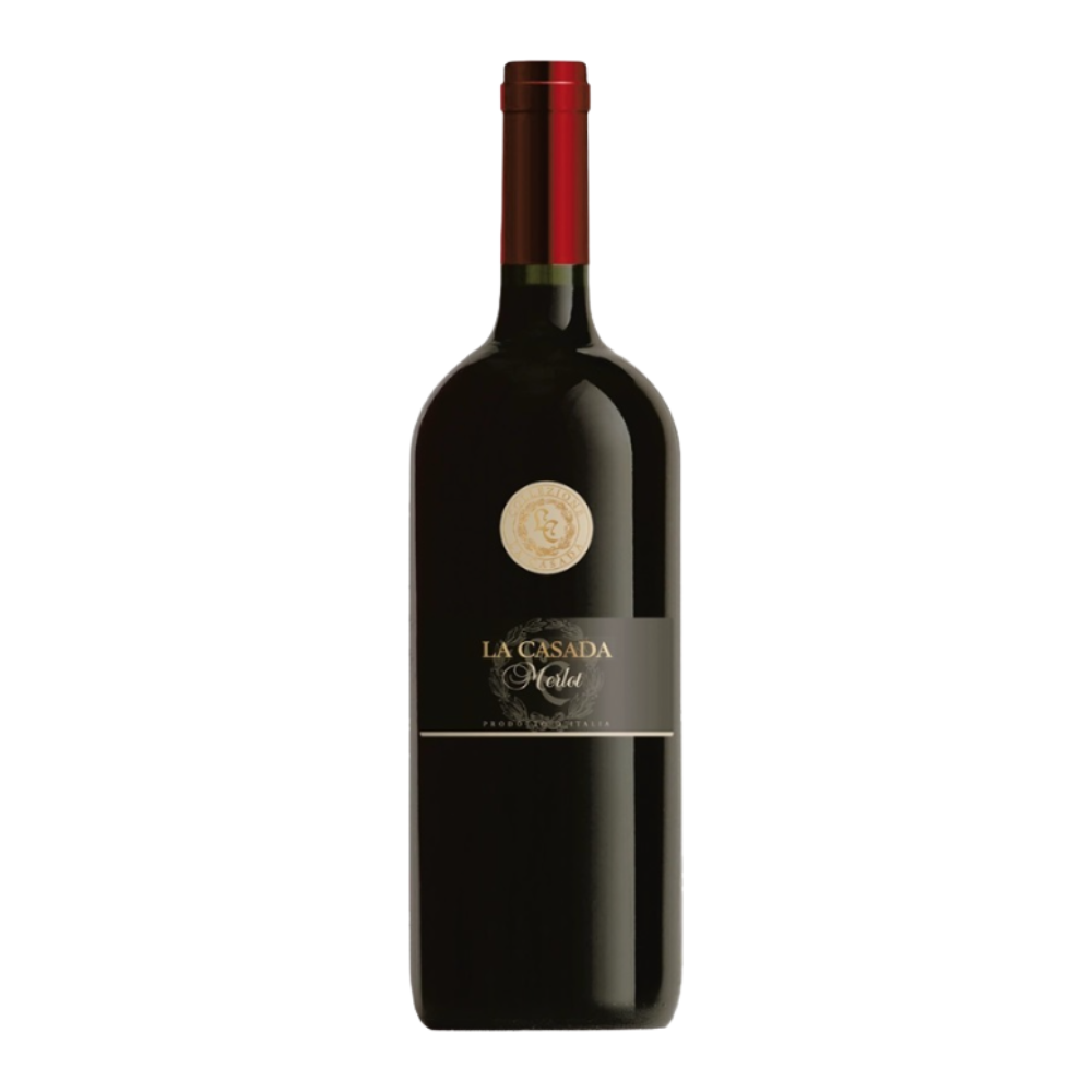 Wino La Casada Merlot Vino D'Italia 12% czerwone wytrawne 1500 ml