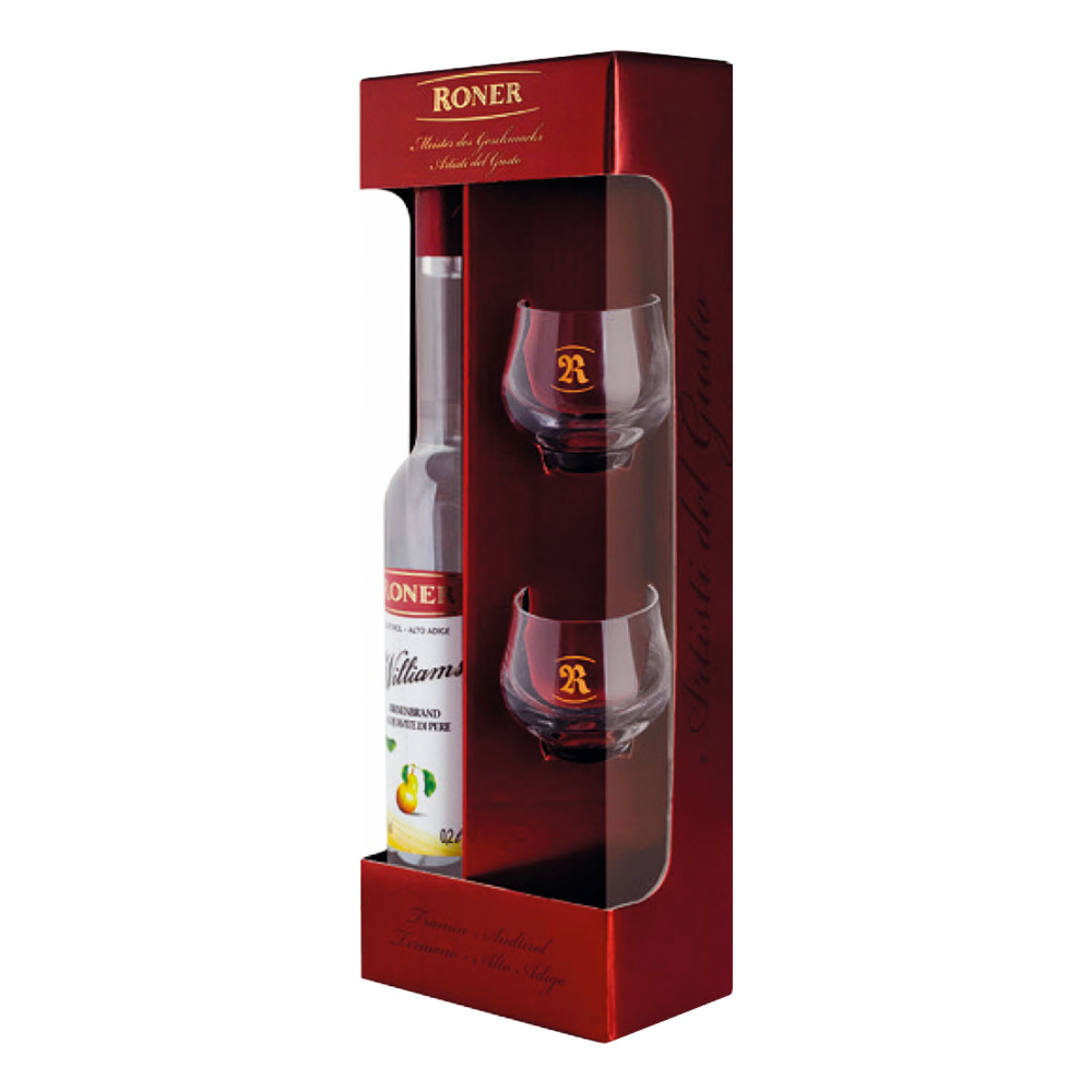 Likier Roner Williams + 2 szklanki 40% 200 ml