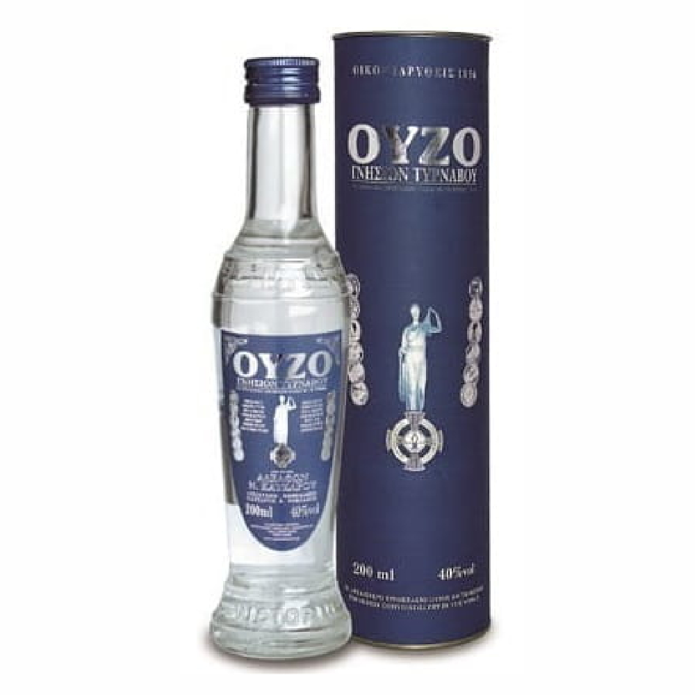 Ouzo Tirnavou 40% 200 ml tuba