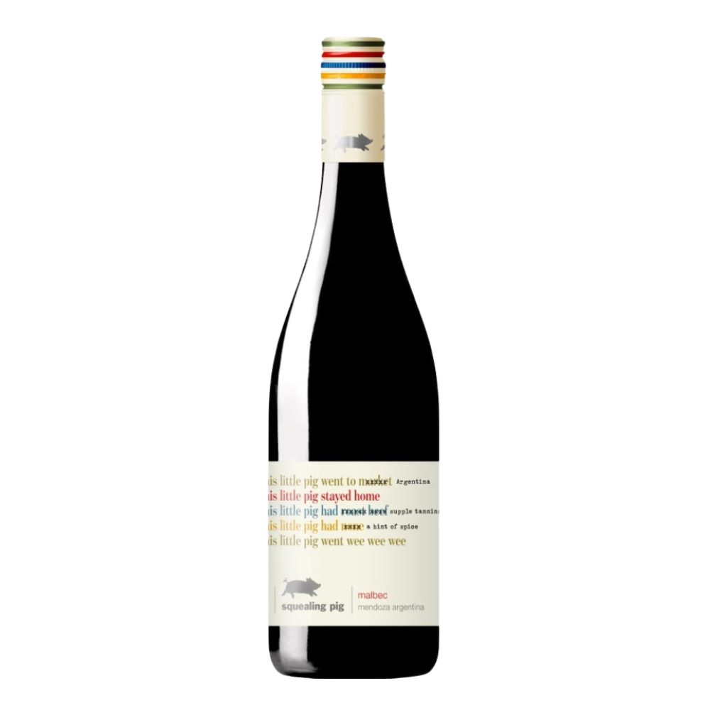 Wino Squealing Pig Malbec 13,5% czerwone wytrawne 750 ml