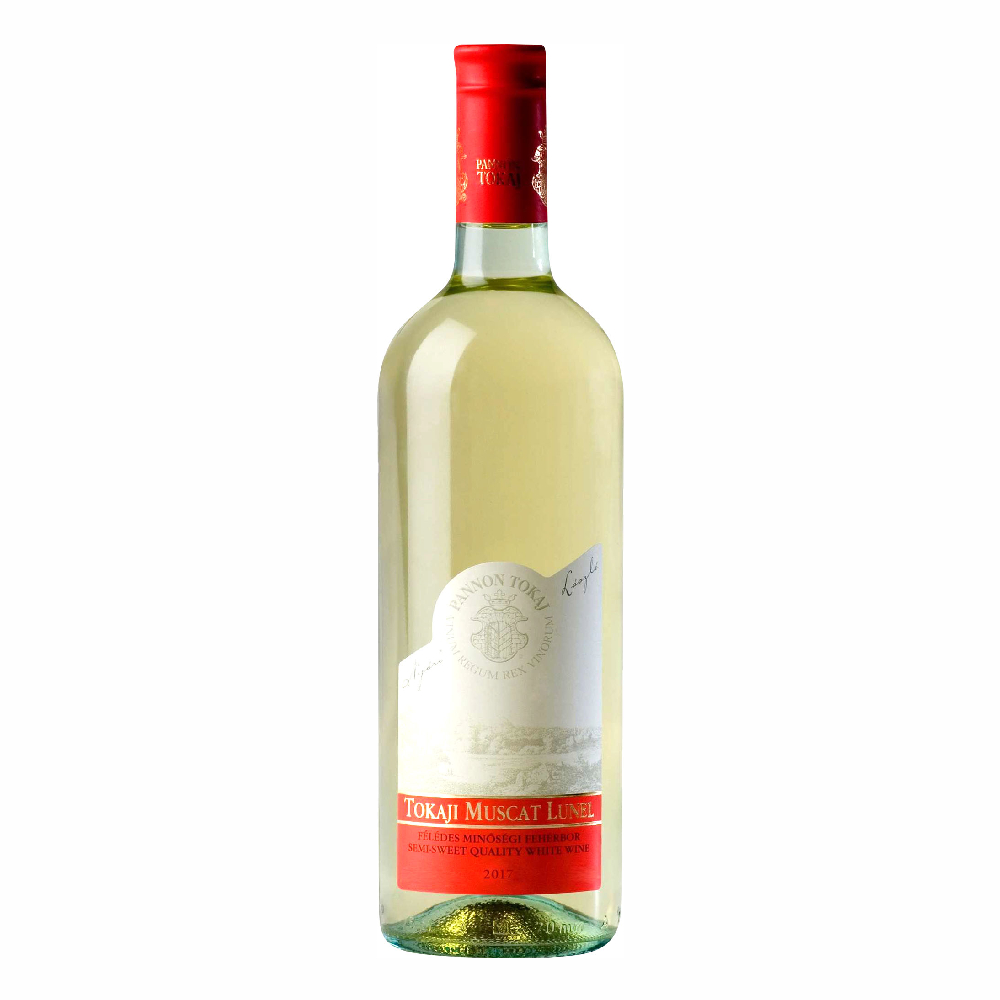 Wino Pannon Tokaji Muscat Lunel Feledes 10,5% białe półsłodkie 750 ml