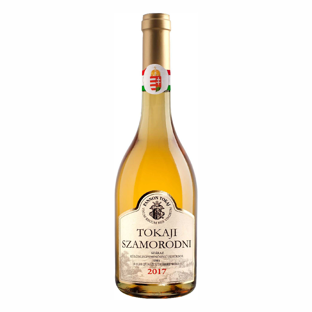 Wino Pannon Tokaji Szamorodni Szaraz 13,5% białe wytrawne 500 ml
