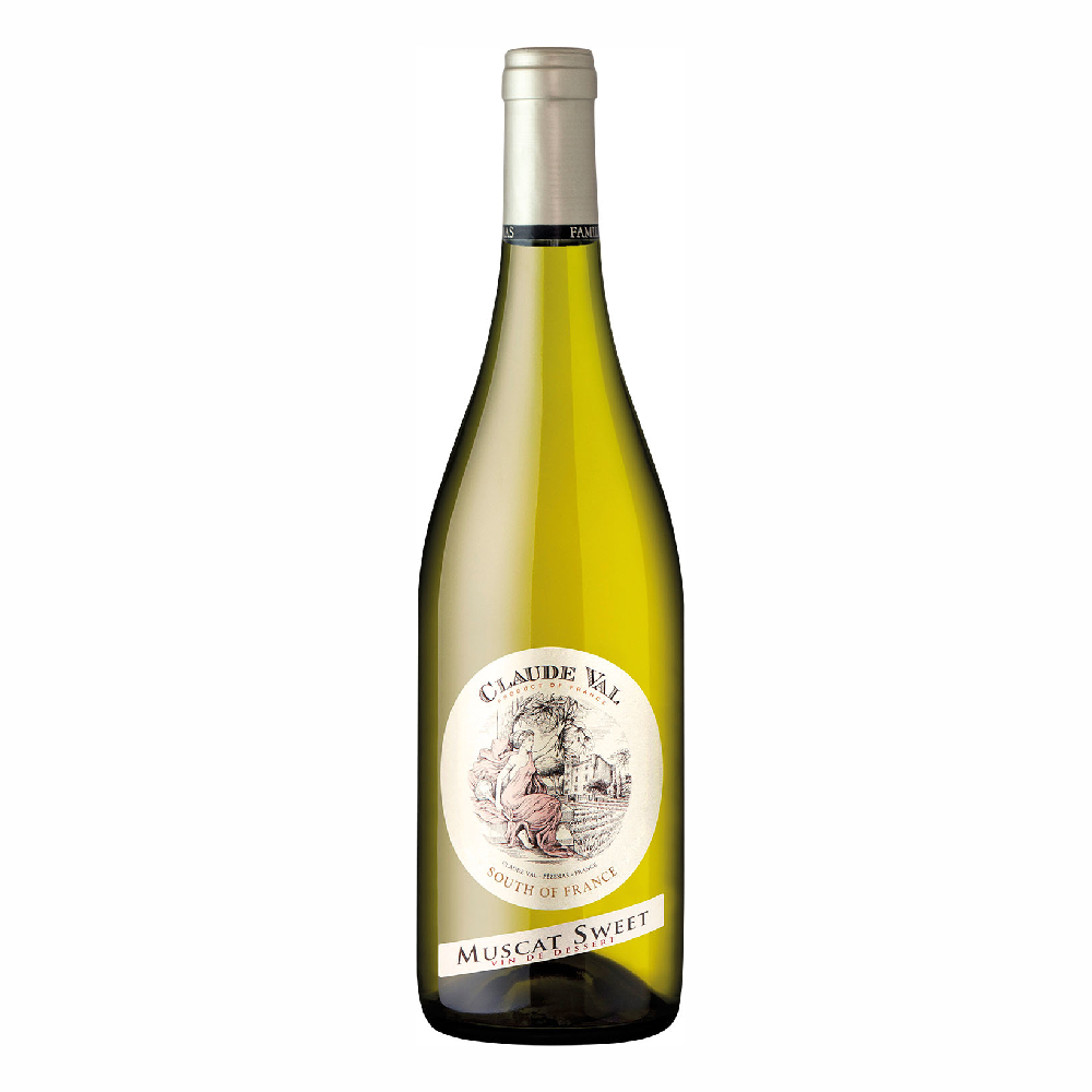 Wino Claude Val Muscat Sweet 2022 11% białe słodkie 750 ml