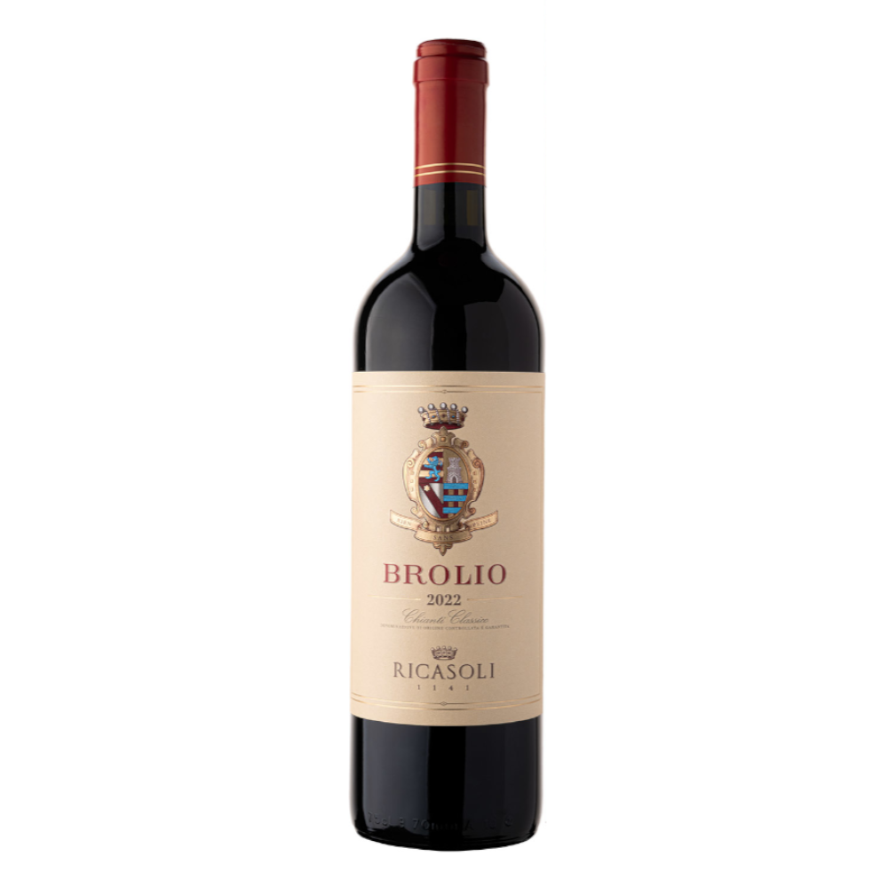 Wino Brolio Chianti Classico Ricasoli 2022 14% czerwone wytrawne 750 ml