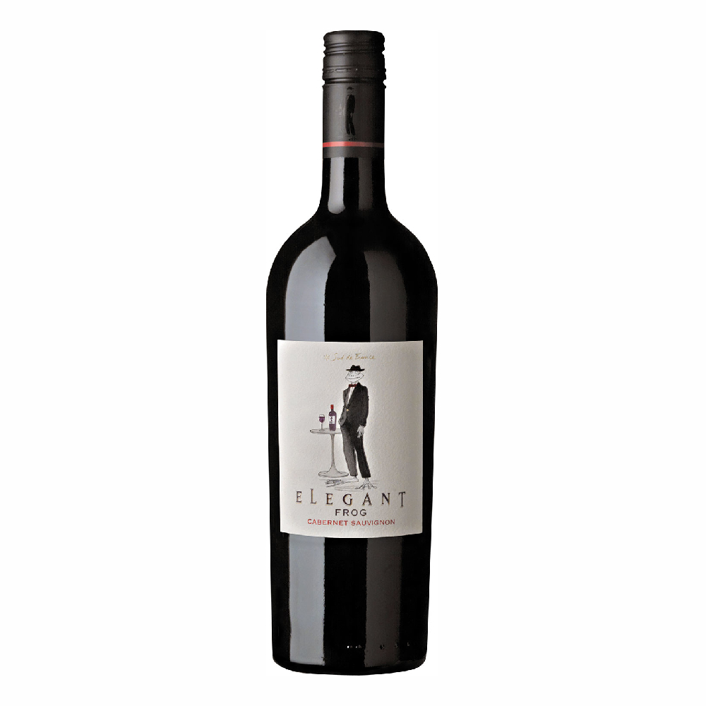 Wino Elegant Frog Cabernet Sauvignon 2021 13,5% czerwone wytrawne 750 ml