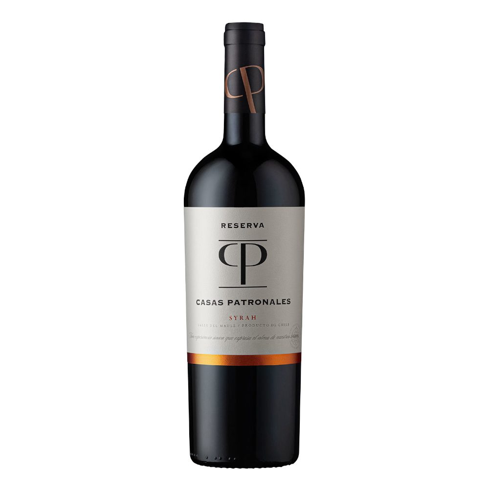 Wino Casas Patronales Reserva Syrah 2022 14% czerwone wytrawne 750 ml