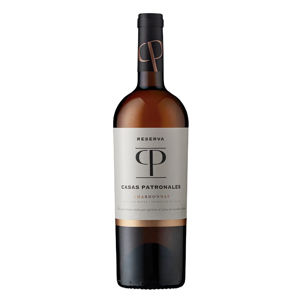 Wino Casas Patronales Reserva Chardonnay 2023 13,5% białe wytrawne 750 ml