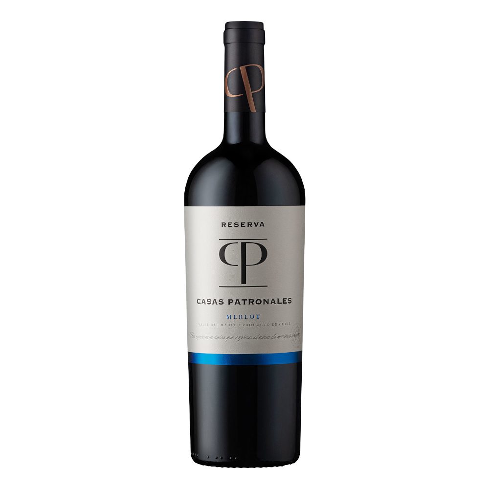 Wino Casas Patronales Reserva Merlot 2023 14% czerwone wytrawne 750 ml
