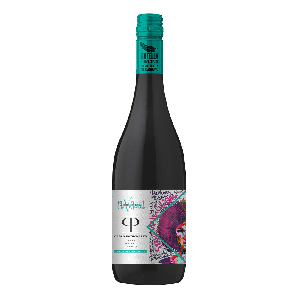 Wino Casas Patronales Syrah/Malbec/Viognier 2022 13,5% czerwone wytrawne 750 ml