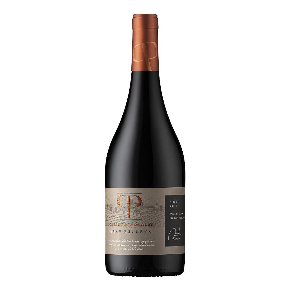Wino Casas Patronales Gran Reserva Pinot Noir 2022 14% czerwone wytrawne 750 ml