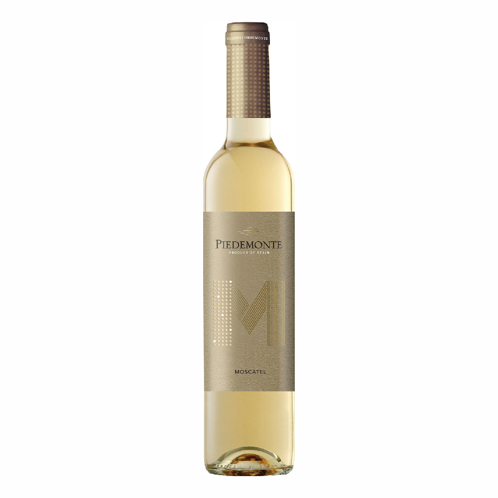 Wino Piedemonte Moscatel 2022 11% białe słodkie 500 ml