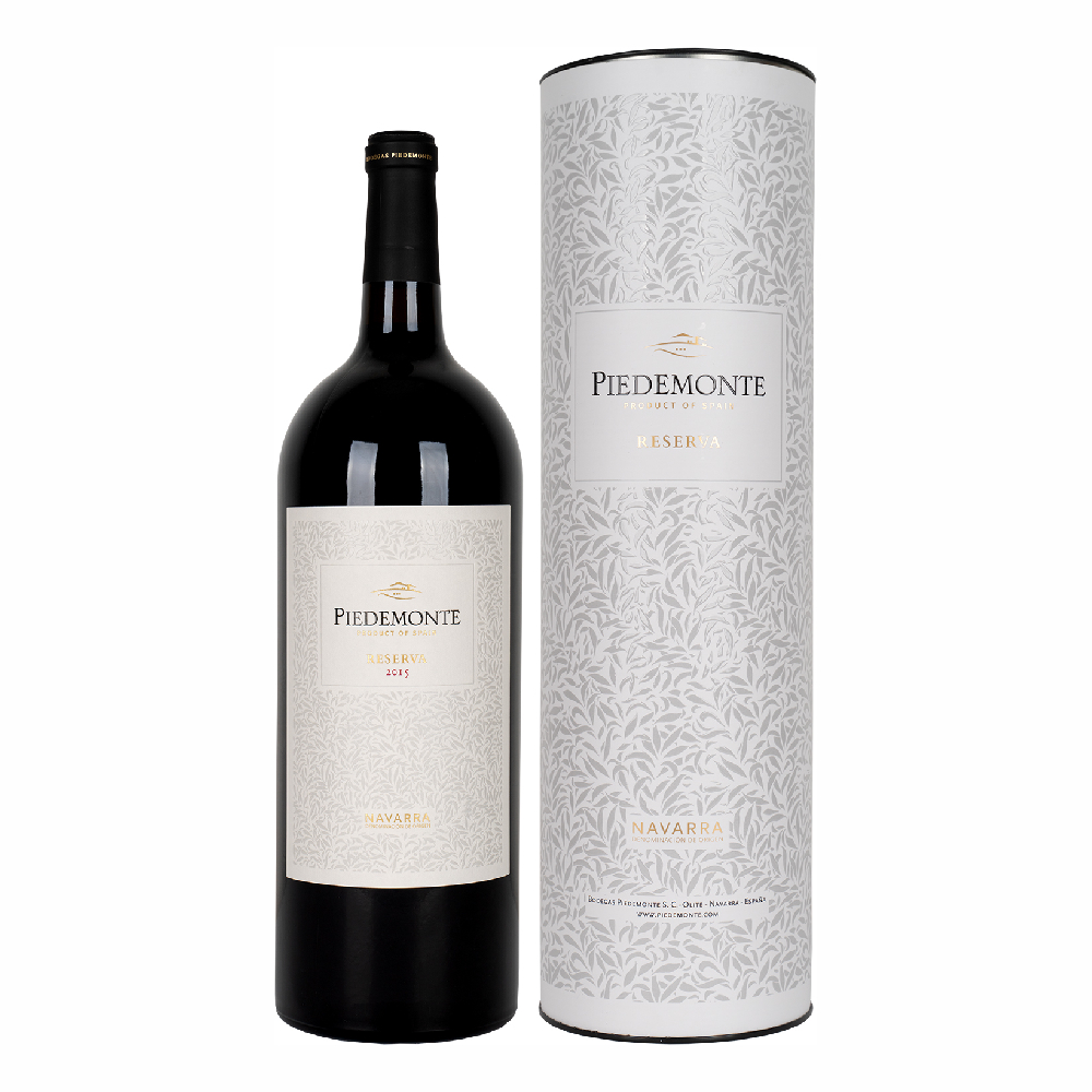 WinoPiedemonte Reserva Magnum 2018 14,5% czerwone wytrawne 1500 ml tuba