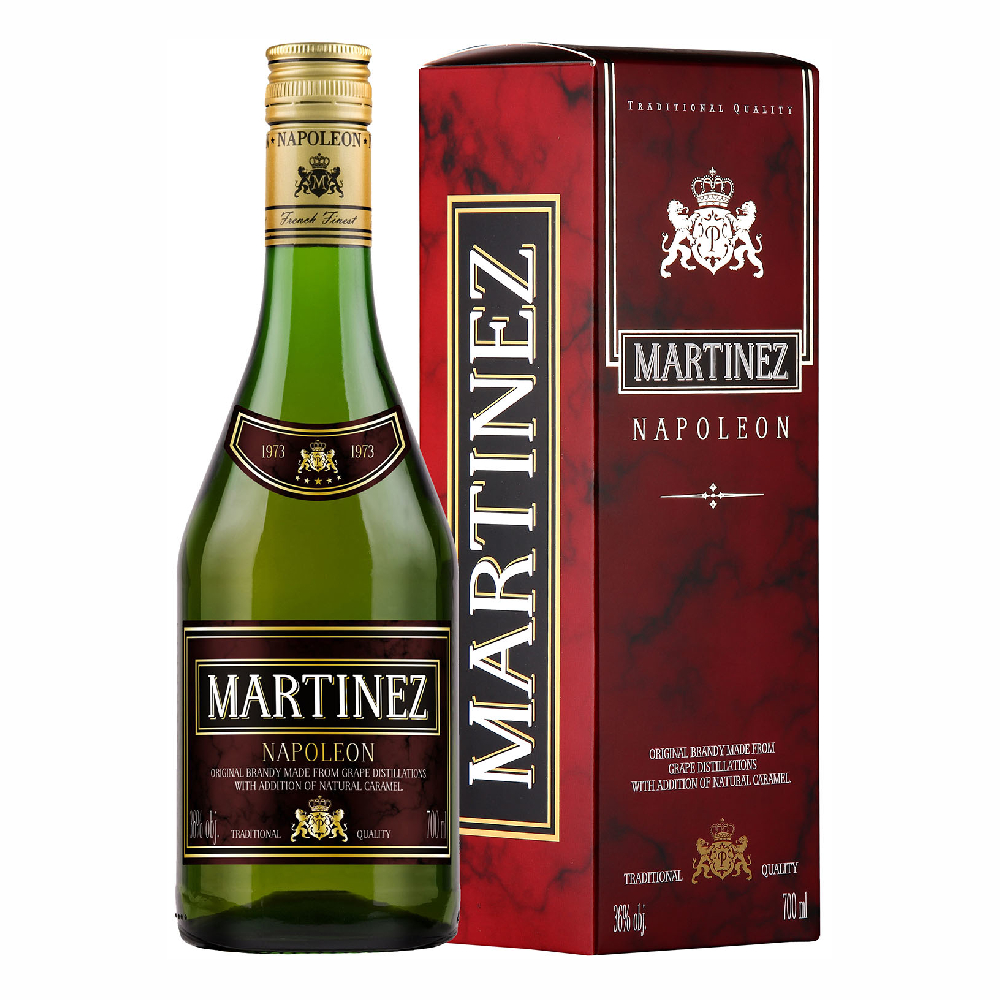 Brandy Martinez Napoleon 36% 700 ml kartonik