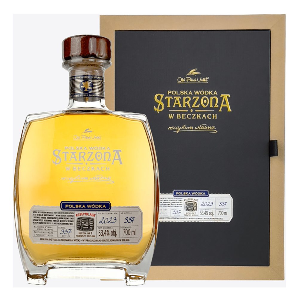 Wódka Polska Starzona w Beczkach Assemblage 3 YO  51,8% 700 ml
