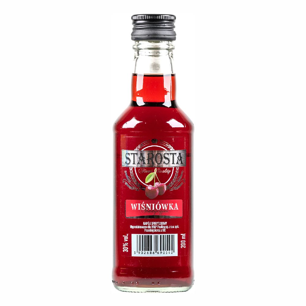 Wódka Starosta Wiśniówka 30% 200 ml