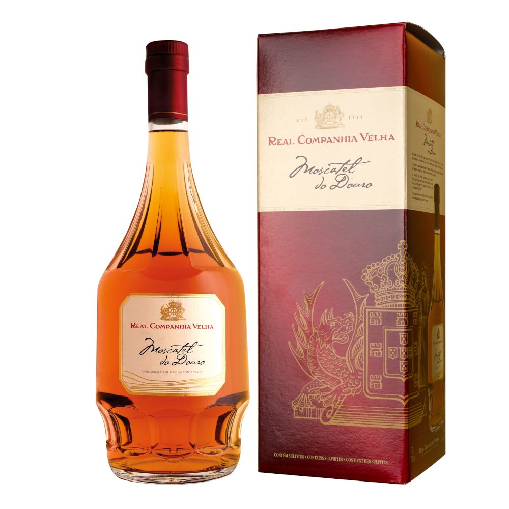 Wino Moscatel Do Douro 17% białe słodkie 750 ml kartonik