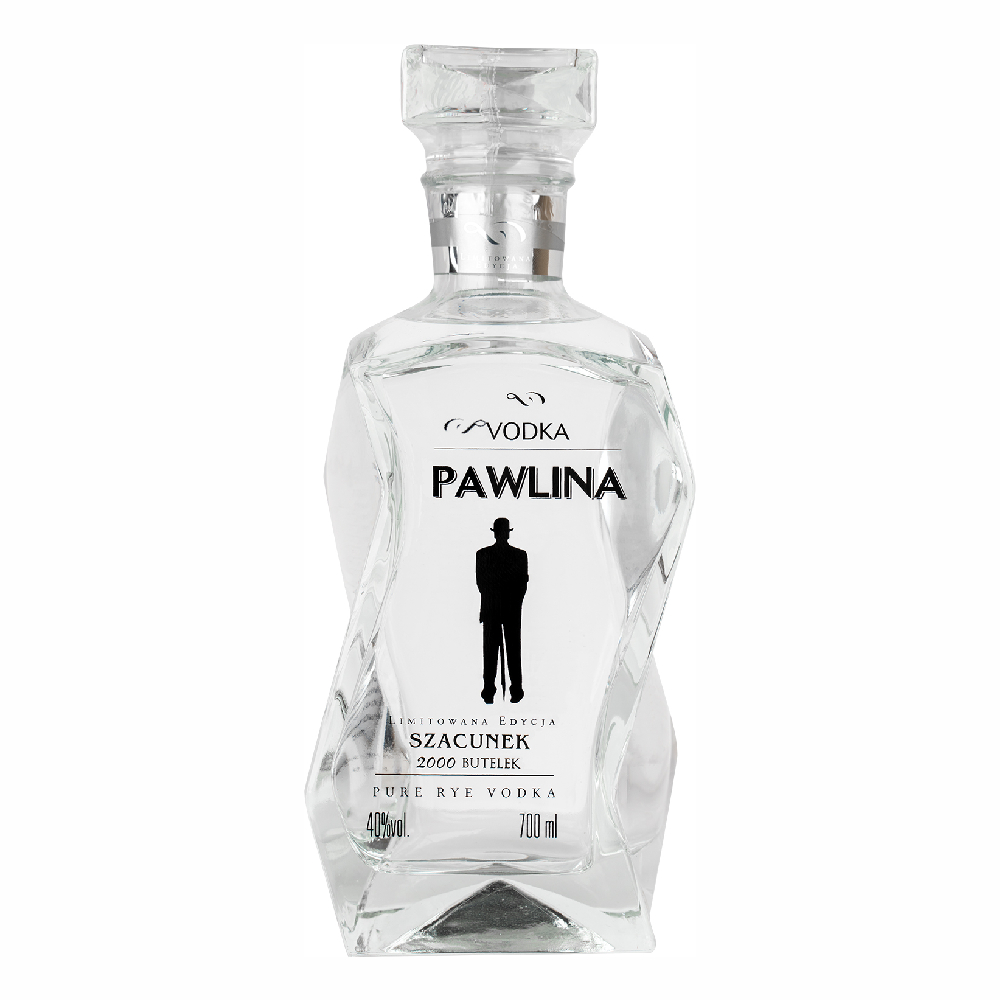 Wódka Pawlina Karafka Limited Szacunek 40% 700 ml