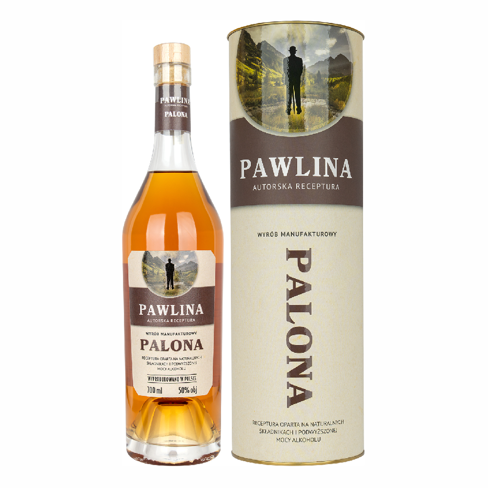 Wódka Pawlina Palona 50% 700 ml tuba