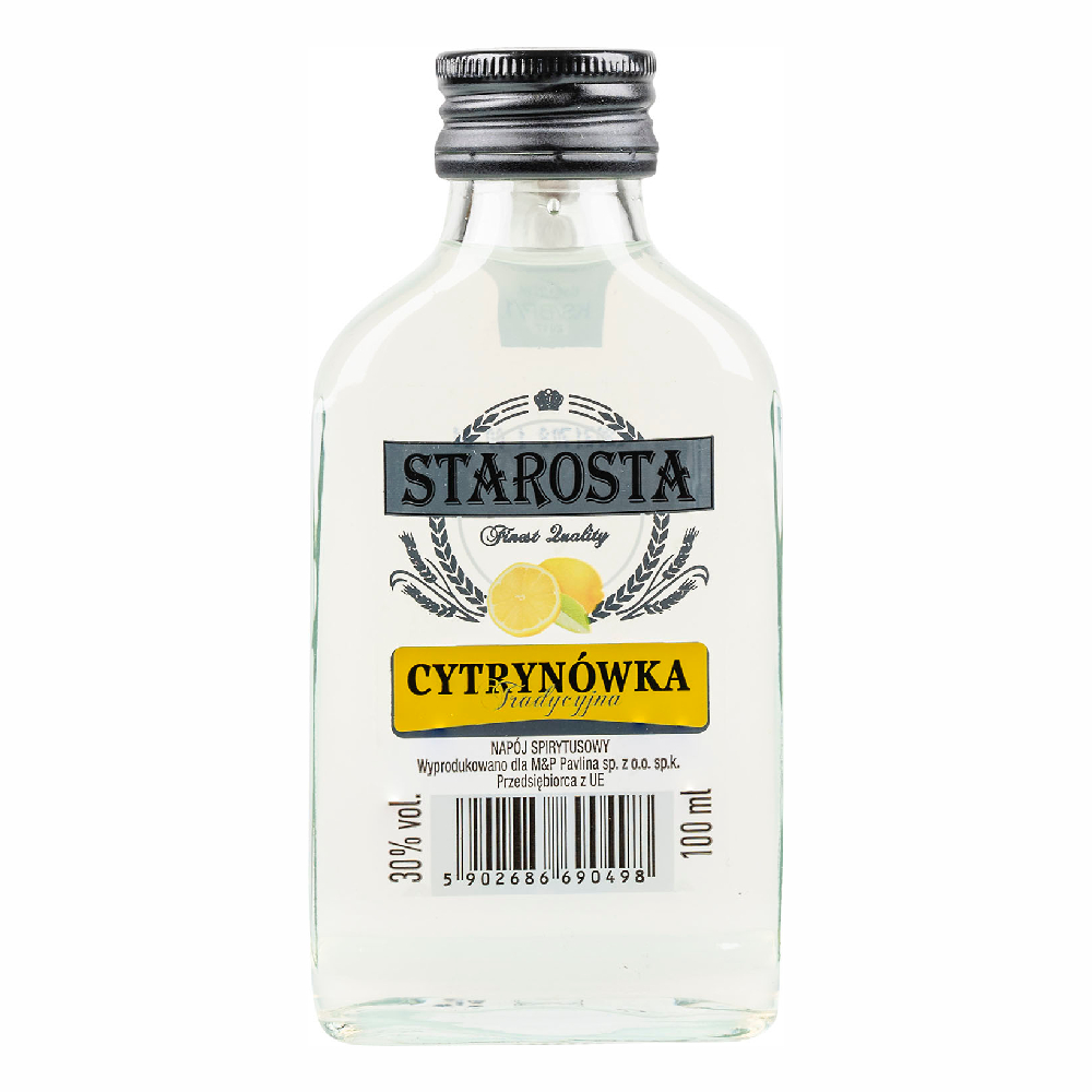 Wódka Starosta Cytrynówka 40% 100 ml