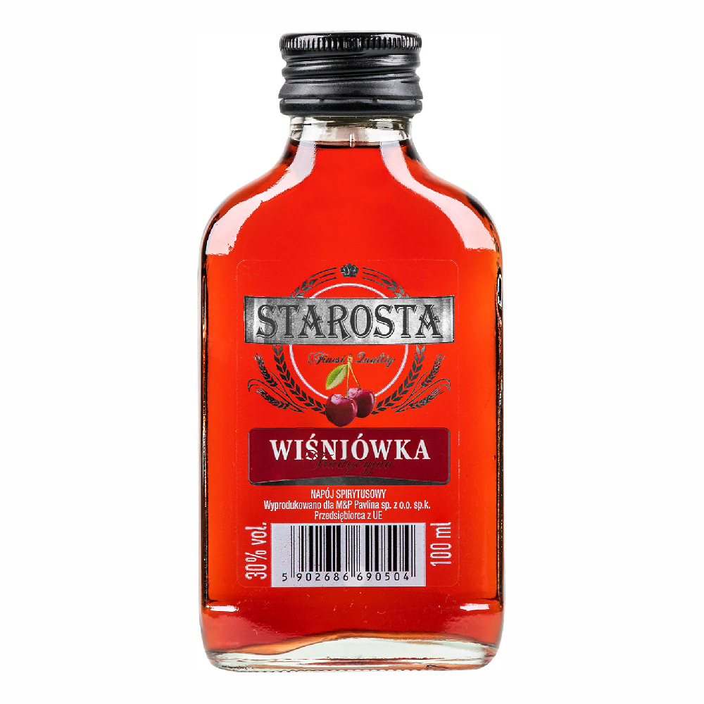 Wódka Starosta Wiśniówka 40% 100 ml